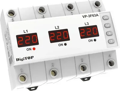 Produktbild von Dreiphasiges Spannungsrelais VP-3F63A