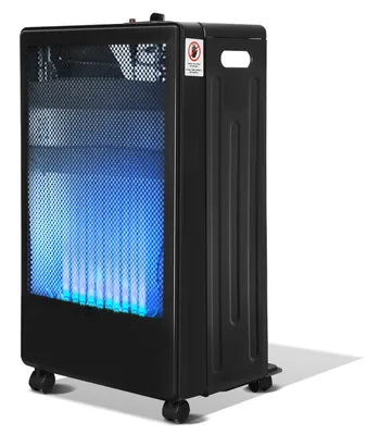 Obrázok produktu pre Prenosný plynový ohrievač Vigevee s výkonom 3,8 kW, vybavený systémom odvodu spalín, ochranou proti prevrhnutiu a poistkou proti úniku plameňa