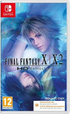 Produktbild von Square Enix Final Fantasy X / X-2 : HD Remaster, Nintendo Switch, T (Jugendliche), Code in einer Box