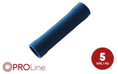 Obrázek produktu pro Spojovací svorky, modré, pro kabely o průřezu 1,5 mm² - 2,5 mm², balení 5 kusů