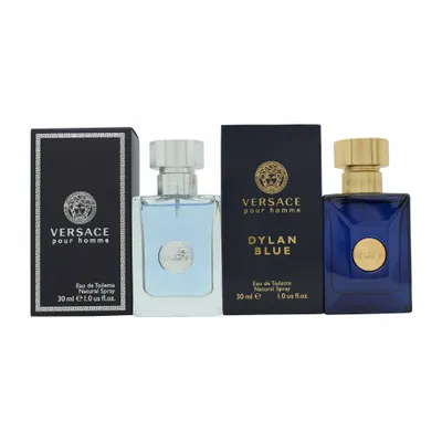 Image de Versace Homme Gift Set 30ml Pour Homme EDT + 30ml Dylan Blue EDT