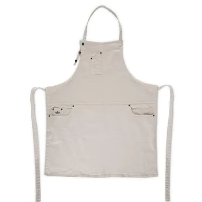 Zdjęcie produktu dla Dutchdeluxes - Ręcznie robiony - Grill - BBQ - Fartuch kuchenny - 5 kieszeni - Piaskowy/brązowy
