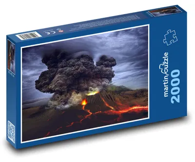Obrázok produktu pre martinpuzzle - Puzzle 2000 - Erupcia sopky