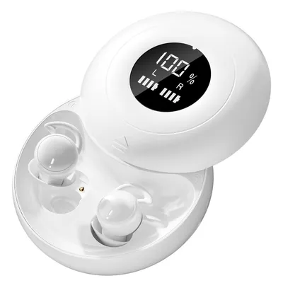 Produktbild von Schlaf Kopfhörer Bluetooth 5.4 für Seitenschläfer, Noise Cancelling Sleep Earbuds, ultra weich & bequem, für ruhigen Schlaf & Entspannung