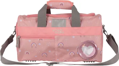 Image de School-Mood sac de sport School-Mood Sports Bag Rainbow saumon