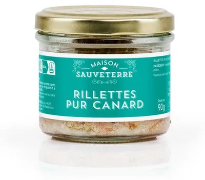 Produktbild von Reine Entenrillettes - 90-g-Glas