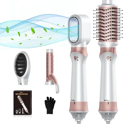 Produktbild von Haartrockner  Airstyler 4 in 1 Volumiser Hairstyler Ionen Warmluftbürste Föhn mit Föhnbürste