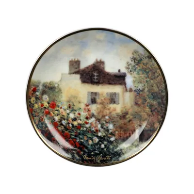 Immagine prodotto di Goebel Miniteller Claude Monet - Künstlerhaus, Dekoteller, Teller, Artis Orbis, Fine Bone China, Bunt, 10 cm, 67063031