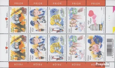 Produktbild von Briefmarken Belgien 2003 Mi 3199-3204 Kleinbogen (kompl.Ausg.) postfrisch Berufe