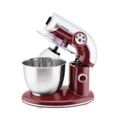 Immagine prodotto di HKoenig KM80s miscelatore a braccio singolo, 1000 W, rosso