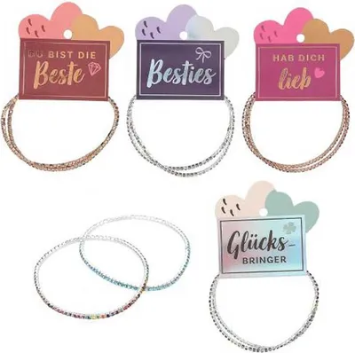Produktbild von Depesche LOVIES Strassarmband Set sortiert