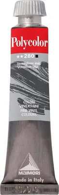 Zdjęcie produktu dla Maimeri Vynil Polycolor Farba akrylowa Vermilion (Hue) 280 20 ml 1 szt.
