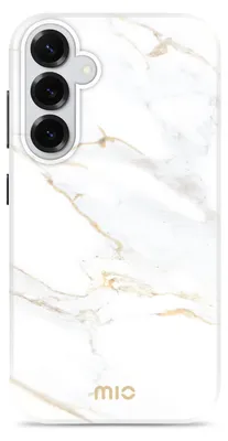 Image de MIO White Marble Magsafe Case Compatible for Samsung S25+ 5G