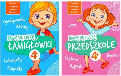 Image de Pakiet Bawie się i uczę Łamigłówki Przedszkole