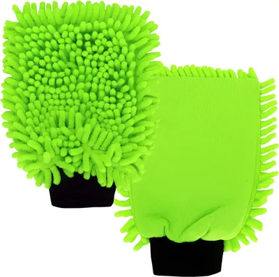 Produktbild von Waschhandschuh RastaGreen 2x Autowäsche  Handwäsche WP
