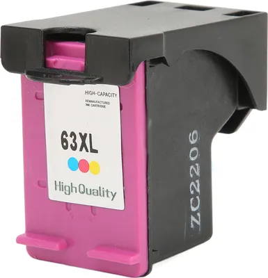 Immagine prodotto di Cartuccia di stampa per HP 4520 4512 4516 per Officejet 4650 3830 5255 3831 per Deskjet 3634 3639 Cartuccia d'inchiostro di ricambio H 63XLC colorata