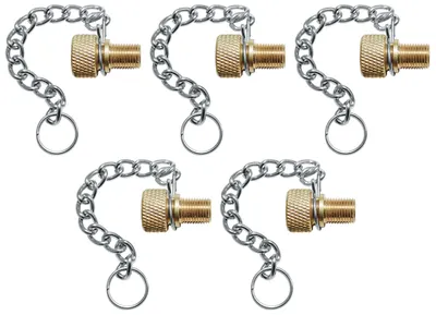 Produktbild von SKS MS-Reduziernippel 5er-Set: Ventiladapter von AV auf SV/DV, kompatibel mit...