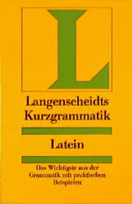Produktbild von Langenscheidts Kurzgrammatik, Latein