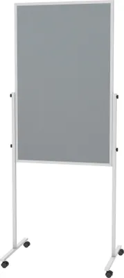 Produktbild von MAUL Moderationstafel MAULsolid 120 x 75 cm mobil weiß grau
