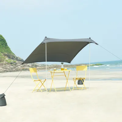 Immagine prodotto di Tenda da spiaggia 'Bernheze' 270x270x210cm in Spandex grigio