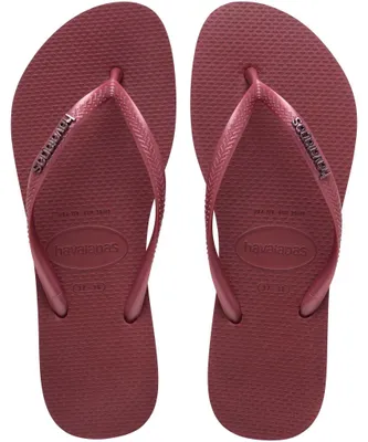 Produktbild von Schlupfflip-Flop Slim Logo Metallic