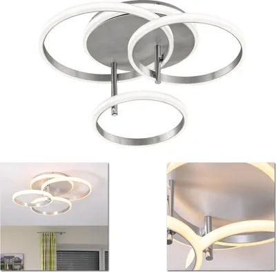 Produktbild von Deckenleuchte LED Deckenlampe modern 4 flammig