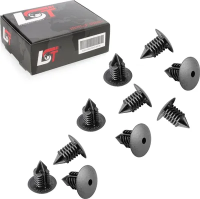 Produktbild von 10x Radkasten Radhaus Verkleidung Befestigung Clips für RENAULT Ø 10mm Kopf 22mm