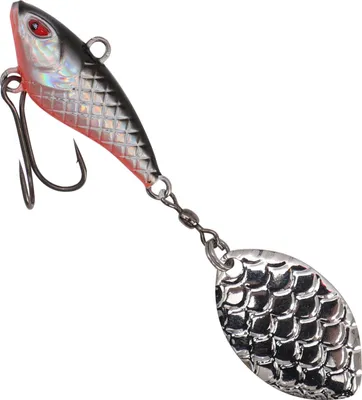 Produktbild von 1 x MIKADO M-Tail Spinner Jig Spinner Wobbler Hecht Barsch 6g-5,5cm BLOODY ROACH