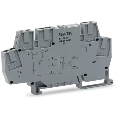 Produktbild von Wago 859-738, Grau, IP20, 5 V, -40 - 70 °C