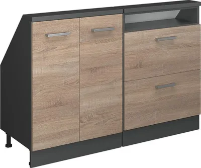 Produktbild von Dachschrägenschrank-Set Vicco Rion Sonoma 2er Set, Model 55958