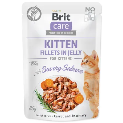 Produktbild von Brit Huhn Lachs Nassfutter 85 g
