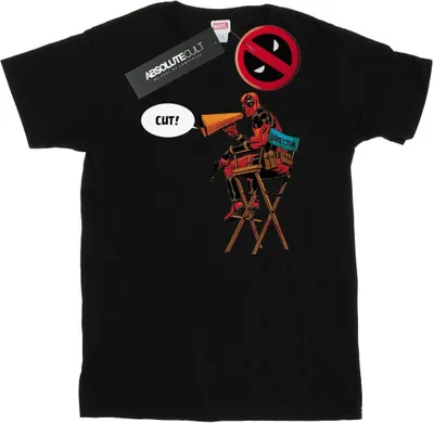 Produktbild von Marvel - "Director's Chair" T-Shirt für Herren BI49384 (S) (Schwarz)