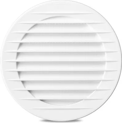 A white circular ventilation grille.