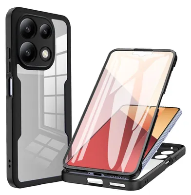 Zdjęcie produktu dla Techsuit 360 etui + ochrona Xiaomi Redmi Note 13 4G - czarne (Black)