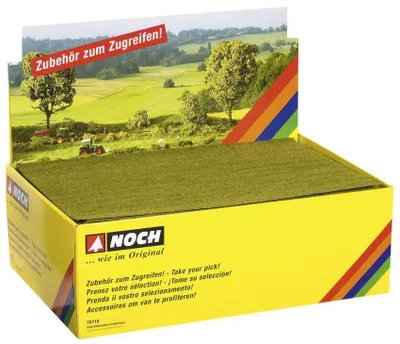 Produktbild von NOCH 00005 - G,0,H0,H0E,H0M,TT,N,Z Mini-Grasmatte, 40 x 30 cm - Neu
