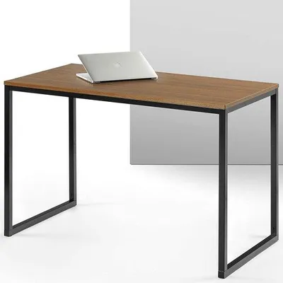 Productafbeelding van Famanu bureau met stevig stalen frame - 119,5 x 61 x 73,6 cm
