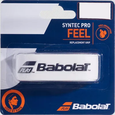Obrázek produktu pro Babolat Syntec Pro 2016 základní omotávka bílá-černá balení 1 ks
