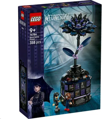 Obrázok produktu pre LEGO Čierna georgína, Stavebnica, 9 rok / roky, Plast, 358 kusov, 388 g