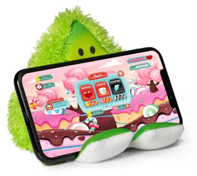 Image de Support universel 2 en 1 pour smartphones et tablettes, avec chiffon en microfibre