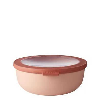 Produktbild von Mepal - Cirqula Vorratsdose Multi Schüssel & Schalen Rund - Aufbewahrungsbox & Frischhaltedosen mit Deckel - 1250 ml - Nordic Blush