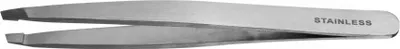 Image de Eurostil Pinza Depilar Inoxidable Punta Oblicua 9,5 Cm