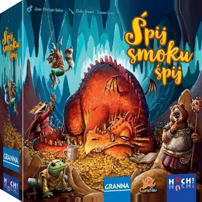 Produktbild von Brettspiel: Schlafe, kleiner Drache, schlafe
