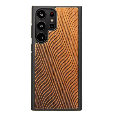 Image de Housse en bois pour Galaxy S23 Ultra, Bewood Merbauwellen