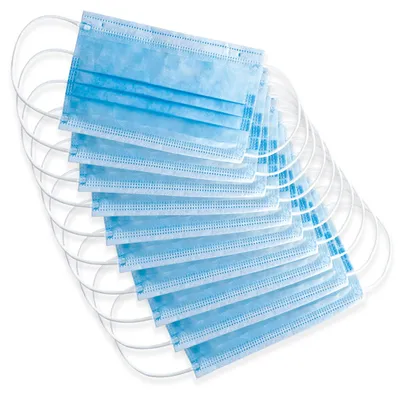 Produktbild von CRAZE 10er Set Mundmaske Einwegmaske Gesichtsmaske 3-lagig Maske für Gesicht und
