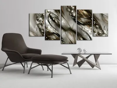 Zdjęcie produktu dla Obraz akustyczny Abstrakcja 200x100 cm Obrazy Pianka akustyczna Wysokowydajny pochłaniacz dźwięku Izolacja akustyczna Płótno 5 szt Fototapeta Akustyka pomieszczenia Izolacja akustyczna a-A-0171-b-o