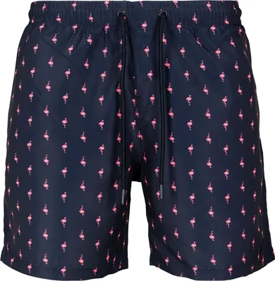 Obrázok produktu pre Urban Classics - PATTERN Plavecké šortky flamingo - M