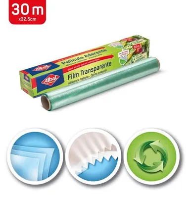 Obrázek produktu pro Fólie na balení potravin Albal Transparent (30 m)