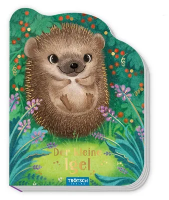 Image de TRÖTSCH - Pappenbuch "Der kleine Igel" | Ab 1 Jahr: Beschäftigungsbuch Spielbuch Vorlesebuch