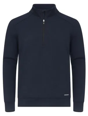 Produktbild von Cutter & Buck - "Pemberton" Strickjacke für Herren ET811 (L) (Dunkel-Marineblau)