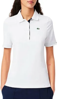 Imagen del producto de Camisetas polo de mujer Lacoste, confeccionadas con tejido elástico